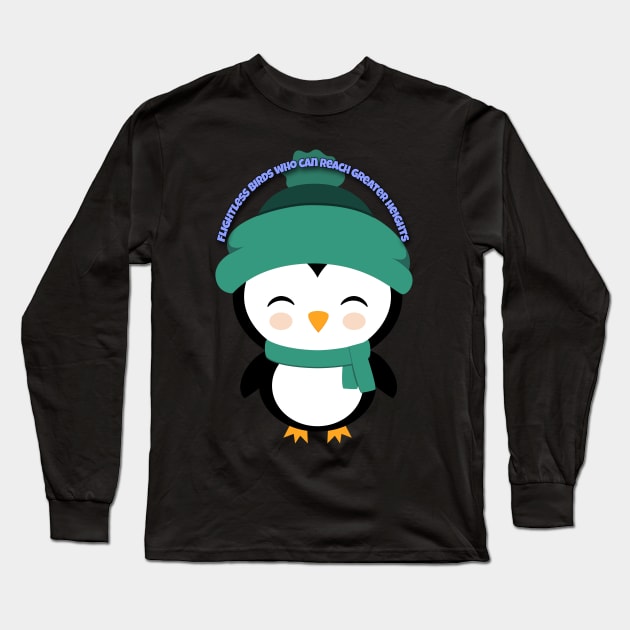 Flightless Bird Long Sleeve T-Shirt by BeragonRe